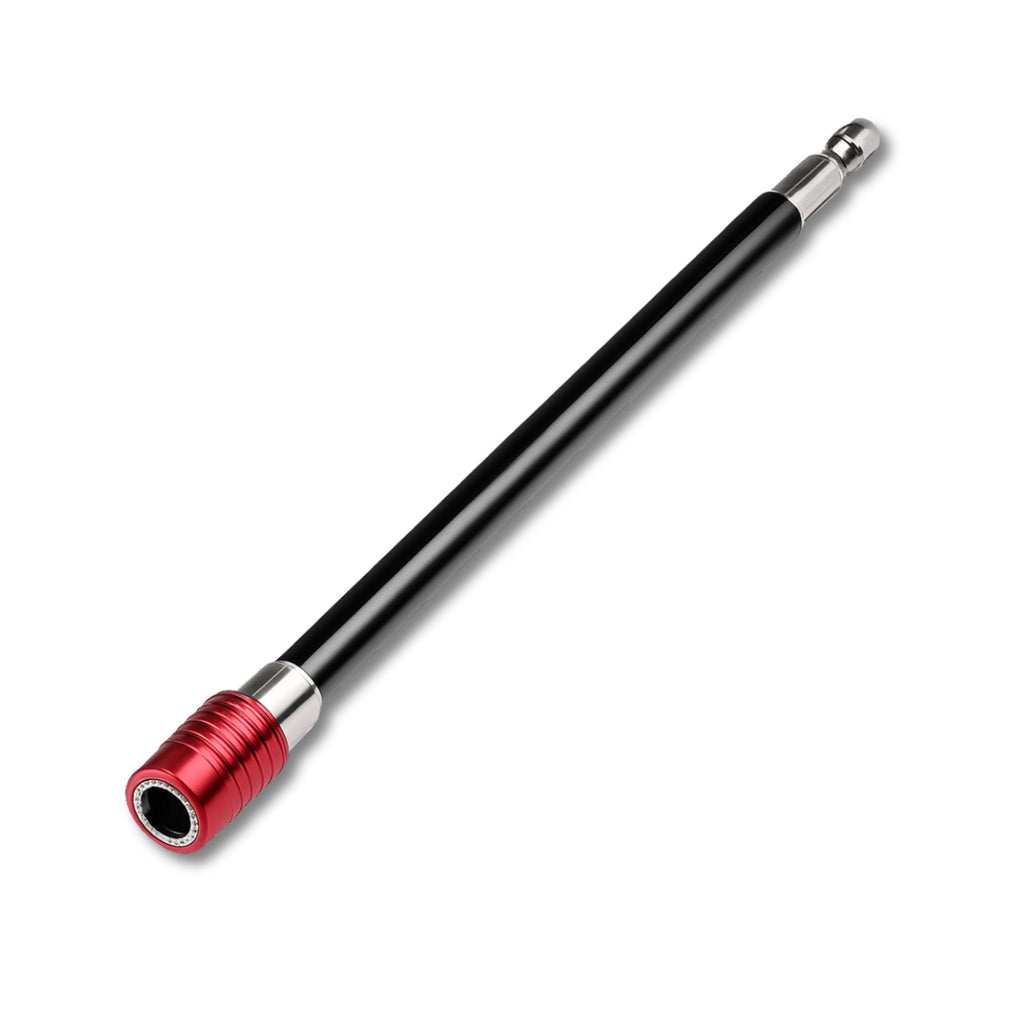 Extra Lange Magnetische Bithouder – 1/4" Quick Release Zeskant Schacht, Flexibel Bereik voor Moeilijk Toegankelijke Plaatsen – Vanadium Staal