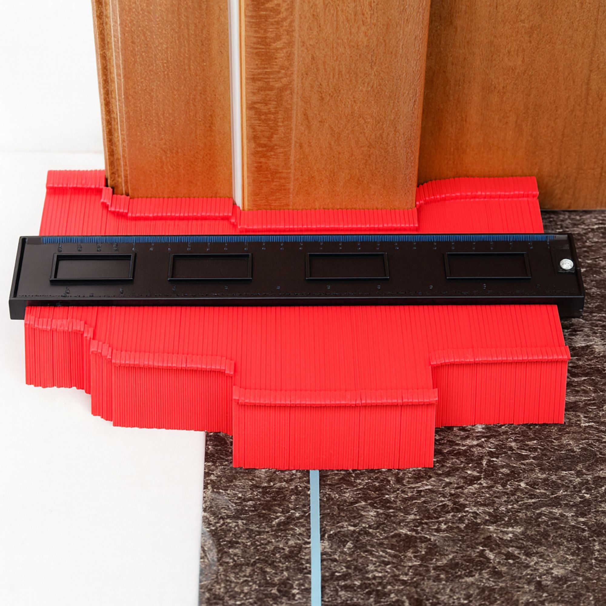 Brovex Aftekenhulp-Afmeethulp Vloerenleggen - Duurzaam Meetgereedschap