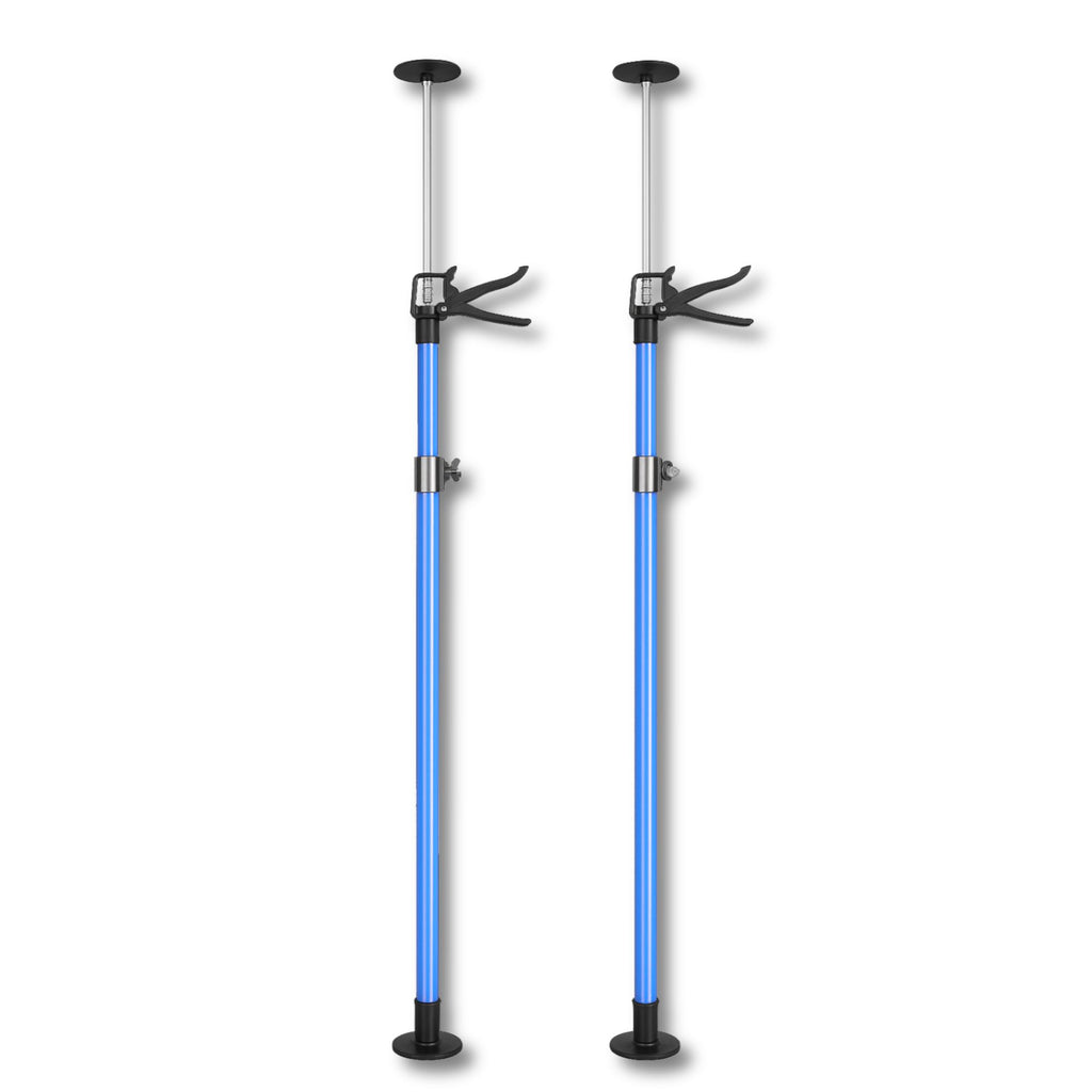 2-delige Telescopische Plafondsteun – Verstelbaar 115-290 cm – 50 kg Draagkracht – Ideaal voor Gyproc, Schilderwerk & Montage