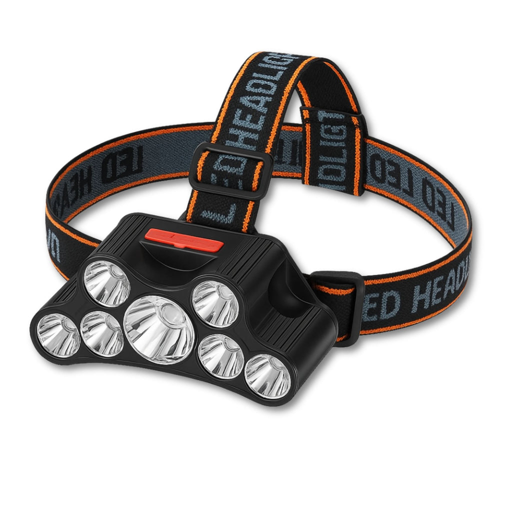 Brovex LED Hoofdlamp – USB Oplaadbaar